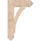 Ekena Millwork Thorton Arts & Crafts Smooth Bracket, Douglas Fir, 3 1/2"W x 14"D x 22"H BKT04X14X22THR03SDF - alternate 3
